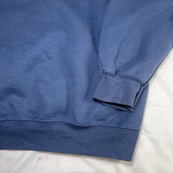 Titmouse Sweatshirt Unisex Size M? Blue Birdwatcher Embroidered Funny Silly - Picture 4 of 15